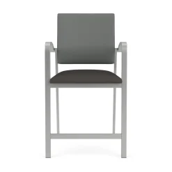 Newport Fabric Hip Chair with Fabric Back and Vinyl Seat