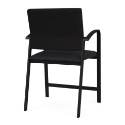 Newport Oversized Hip Chair with Fabric Back and Vinyl Seat