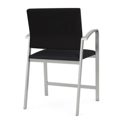 Newport Oversized Hip Chair with Fabric Back and Vinyl Seat