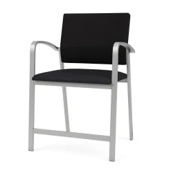 Newport Oversized Hip Chair with Fabric Back and Vinyl Seat