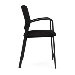 Newport Solid Fabric Guest Hip Chair