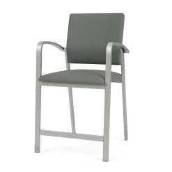 Newport Solid Fabric Guest Hip Chair