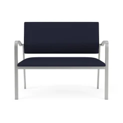 Newport Solid Fabric Loveseat