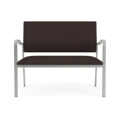 Newport Solid Fabric Loveseat