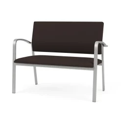Newport Solid Fabric Loveseat