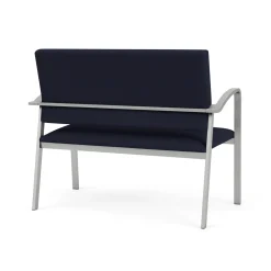 Newport Solid Fabric Loveseat