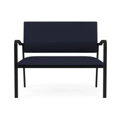 Newport Solid Fabric Loveseat