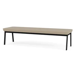 Newport Vinyl Three-Seat Bench