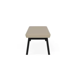 Newport Vinyl Three-Seat Bench