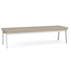 Newport Vinyl Three-Seat Bench