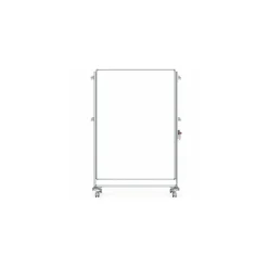 Nexus Double-Sided Mobile Easel Porcelain Magnetic Whiteboard 34