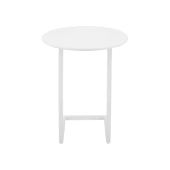 Noga End Table - White