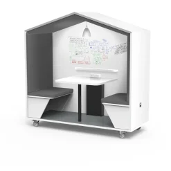 Nook Huddle Pod with Whiteboard
