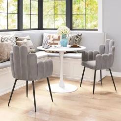 Noosa Velvet Dining Chair - Set of Two