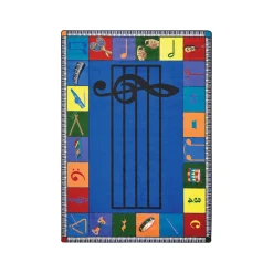 Noteworthy Preschool Music Design Rectangle 65" x 92"