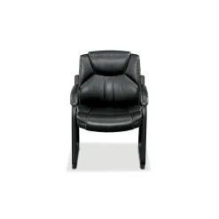 Omega Faux Leather Oversize Guest Chair