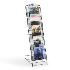 Onyx Five Pocket Mesh Magazine Rack