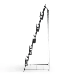 Onyx Five Pocket Mesh Magazine Rack
