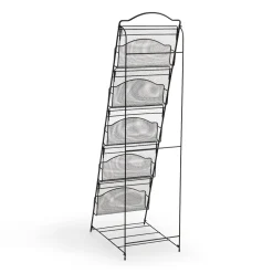 Onyx Five Pocket Mesh Magazine Rack