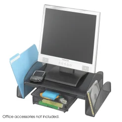 Onyx Monitor Stand with Mesh Drawer