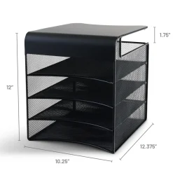 Onyx Solid Top Horizontal Hanging Storage