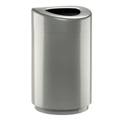 Open Top Powder Coated Trash Receptacle - 30 Gallon