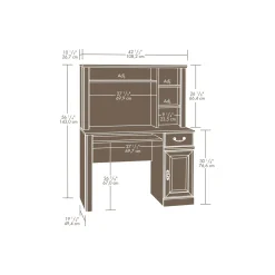 Orchard Hills Compact Desk with Hutch - 43"W