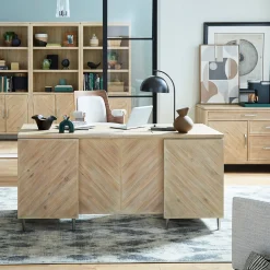 Oslo Double Pedestal Executive Desk - 66
