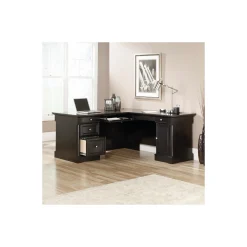 Palladia L-Shaped Desk with File