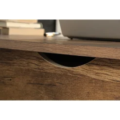Palladia Single Pedestal Desk with Keyboard Tray