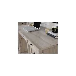 Palladia Single Pedestal Desk with Keyboard Tray