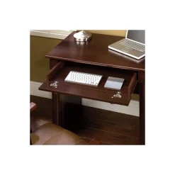 Palladia Single Pedestal Desk with Keyboard Tray