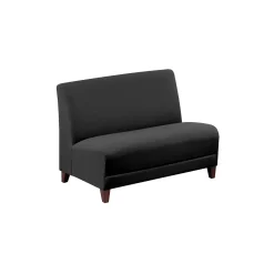 Parkside Armless Loveseat in Polyurethane or Fabric - 44