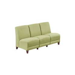 Parkside Armless Sofa in Polyurethane or Fabric - 64.5