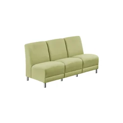 Parkside Armless Sofa in Polyurethane or Fabric - 64.5