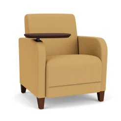 Parkside Guest Chair with Swivel Tablet in Standard Upholstery