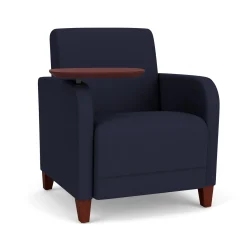 Parkside Guest Chair with Swivel Tablet in Standard Upholstery
