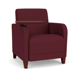 Parkside Guest Chair with Swivel Tablet in Standard Upholstery