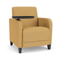 Parkside Guest Chair with Swivel Tablet in Standard Upholstery