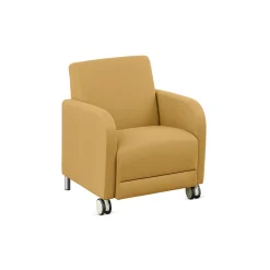 Parkside Guest Chair with Casters - 27"W