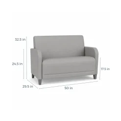 Parkside Loveseat in Designer Upholstery