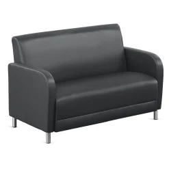 Parkside Loveseat in Faux Leather - 50