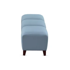 Parkside Three Seat Bench in Polyurethane or Fabric - 64.5