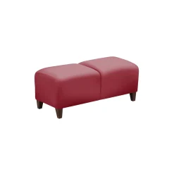 Parkside Two Seat Bench in Polyurethane or Fabric - 43