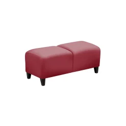 Parkside Two Seat Bench in Polyurethane or Fabric - 43