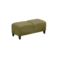 Parkside Two Seat Bench in Polyurethane or Fabric - 43