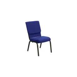 Patterned Fabric Wing-Back Church Chair - 1000 lb. capacity