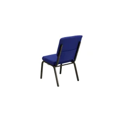 Patterned Fabric Wing-Back Church Chair - 1000 lb. capacity