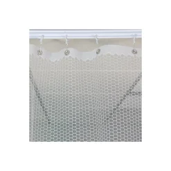 Patterned Print Privacy Curtain - 102"W x 86"H