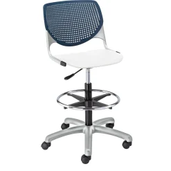 Perforated Back Polypropylene Stool